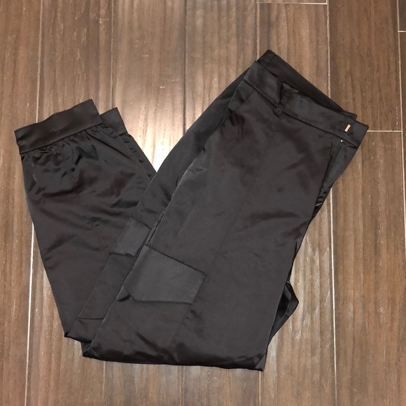 Zara Pants - Zara Satin Cargo Pants